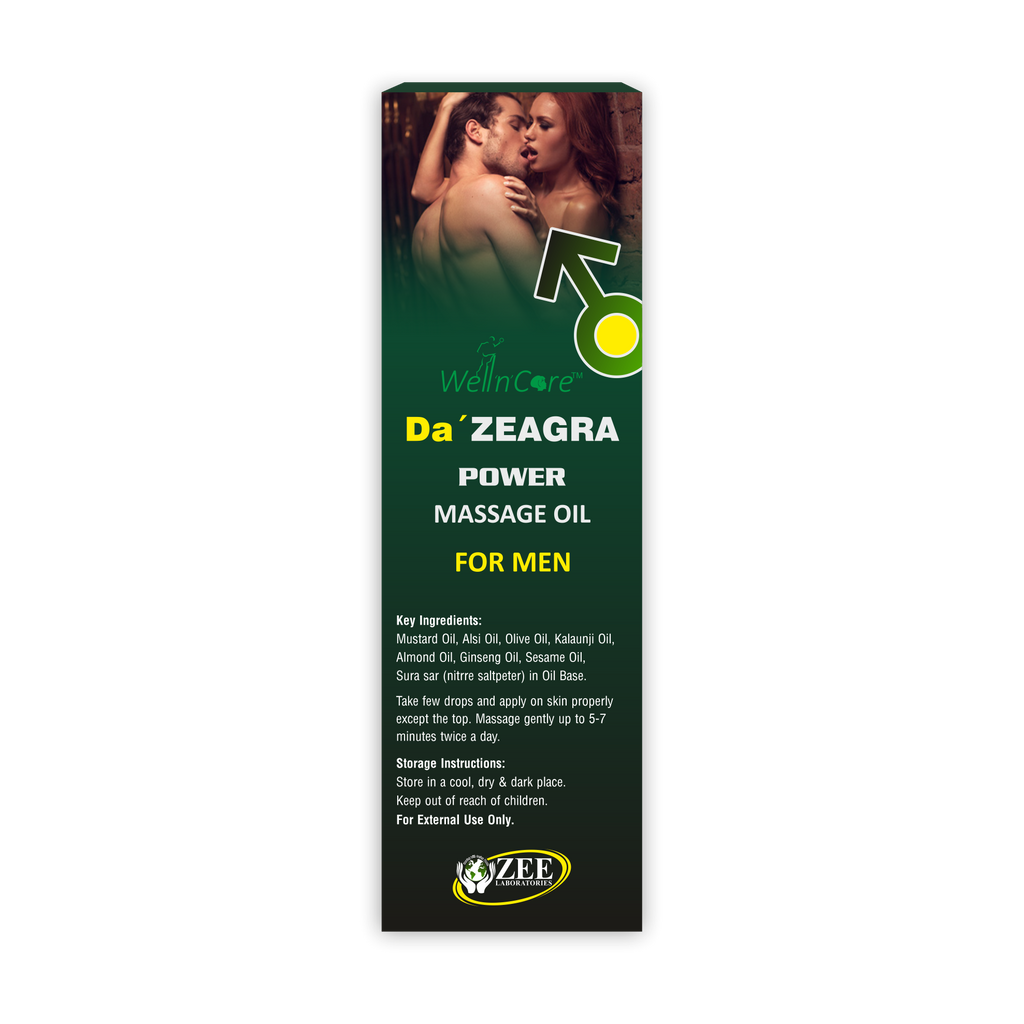 Da' ZEAGRA Power Massage Oil