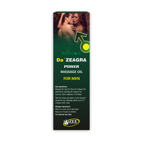 Da' ZEAGRA Power Massage Oil